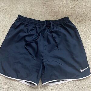Nike Navy Blue Athletic Shorts